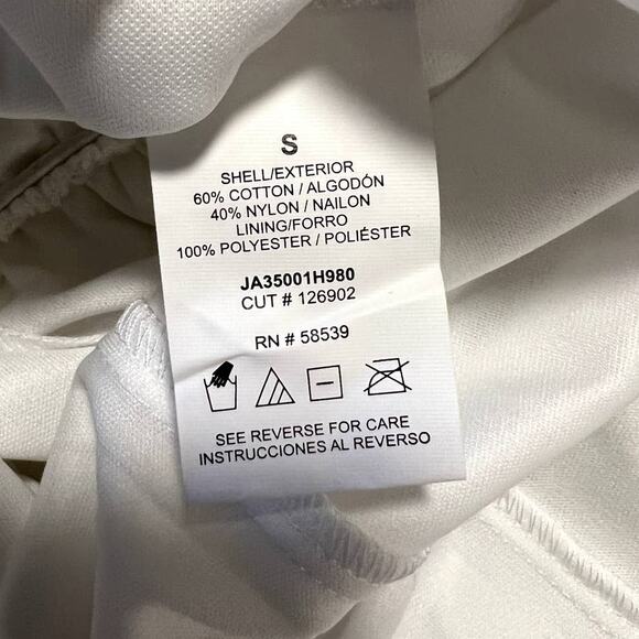 Speechless White Eyelet Lace Mini Dress, Puffy Sleeves, S - Picture 11 of 12